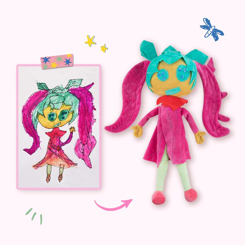 [Bulk Order Samples] Turn Drawings into Plushies - Image 4