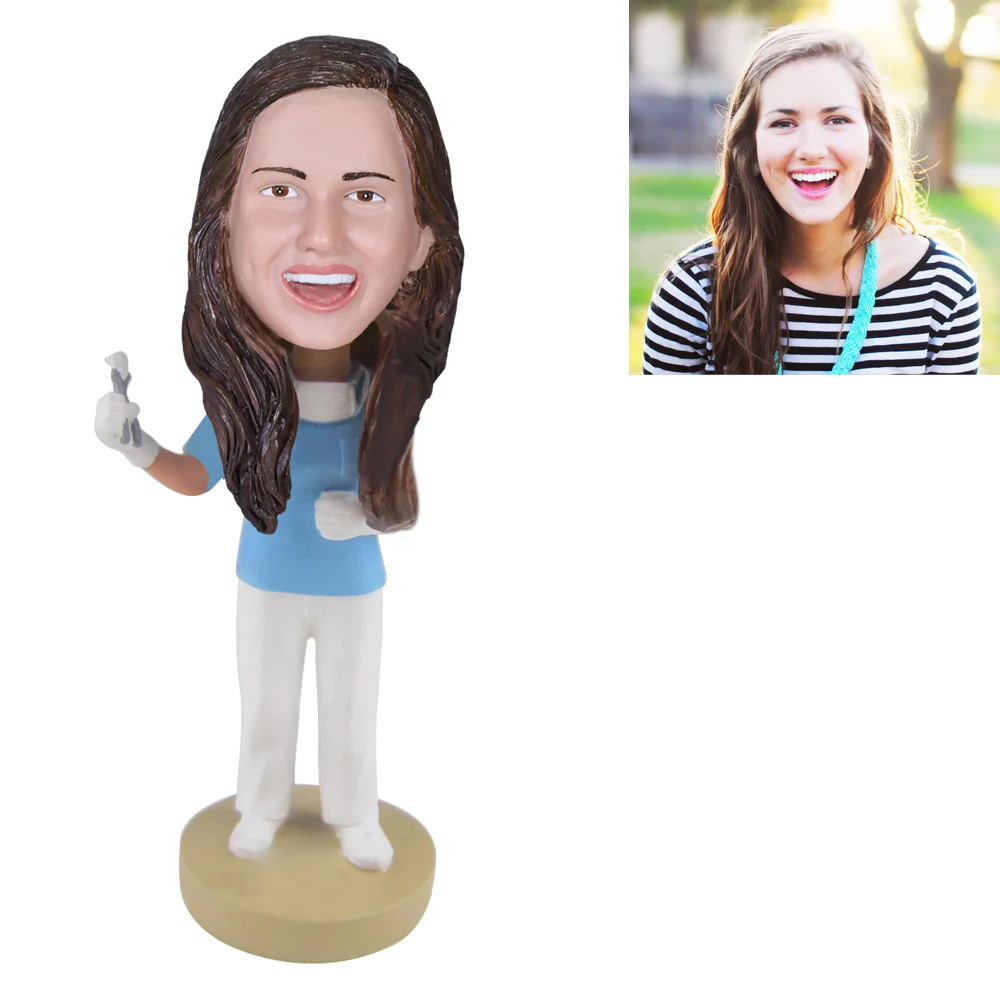 Custom Career Life Clay Figurines For Woman - Image 4