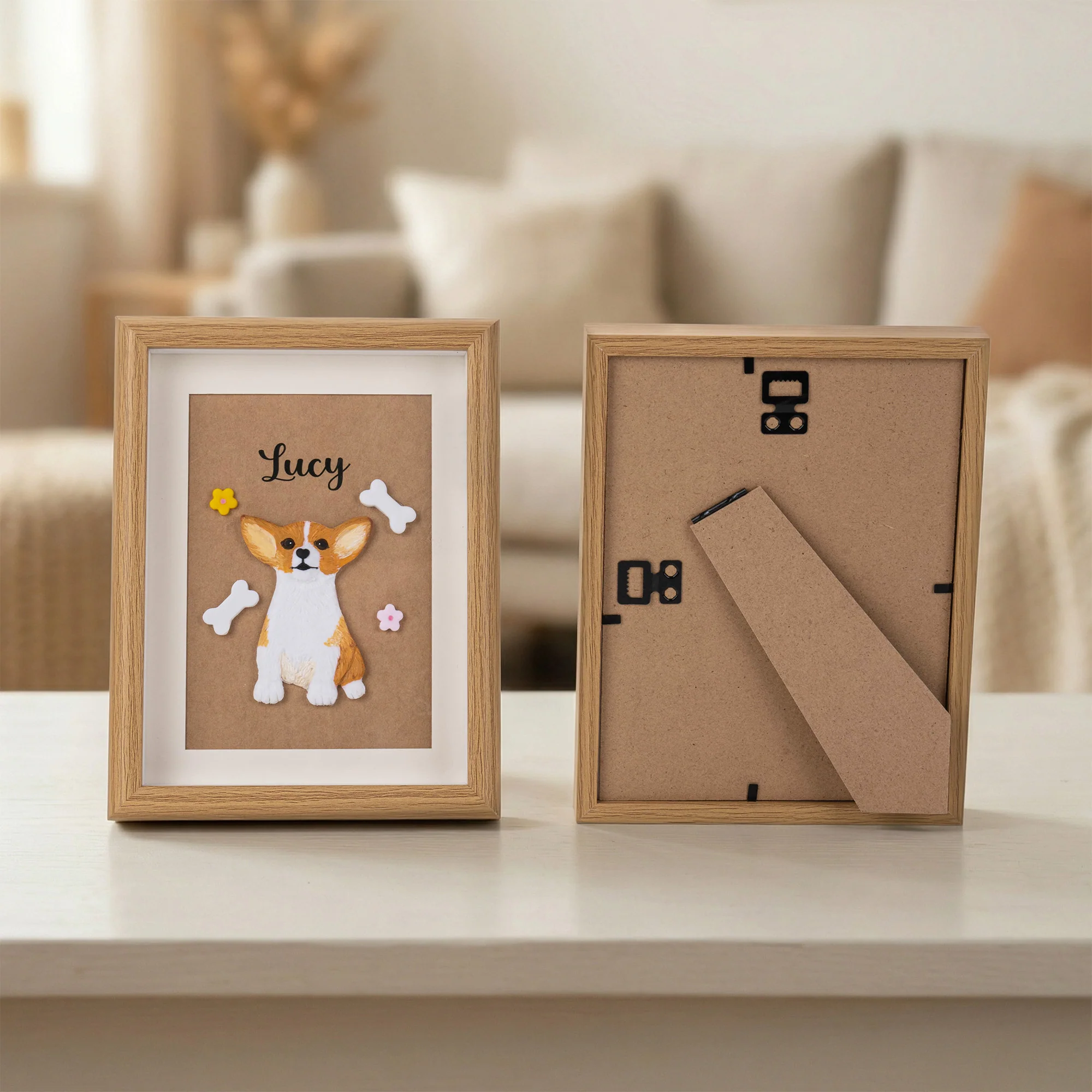 Custom Clay Portrait Photo Frame - Image 6