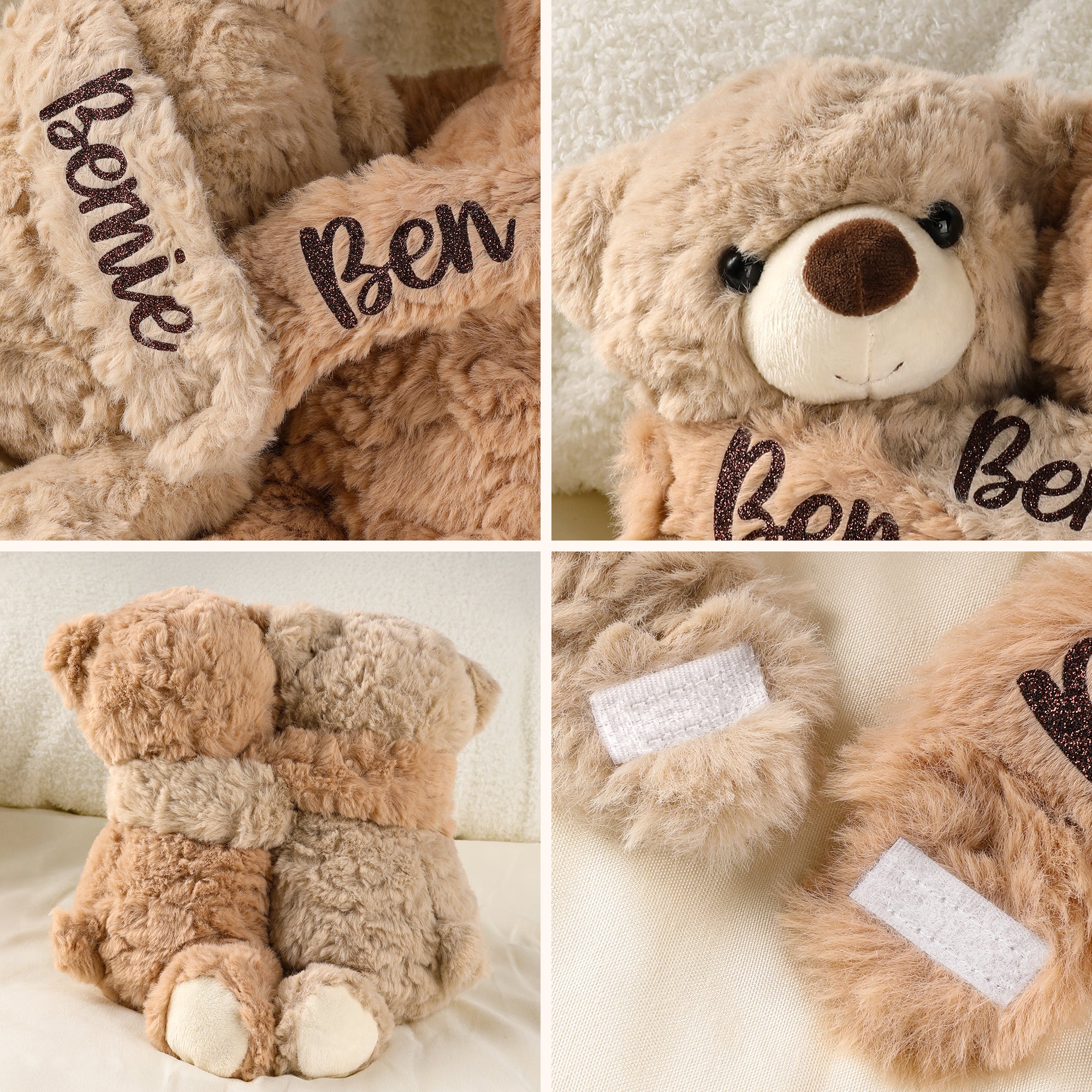 Custom Hugging Bear/Puppy Plushies with Name - Image 3