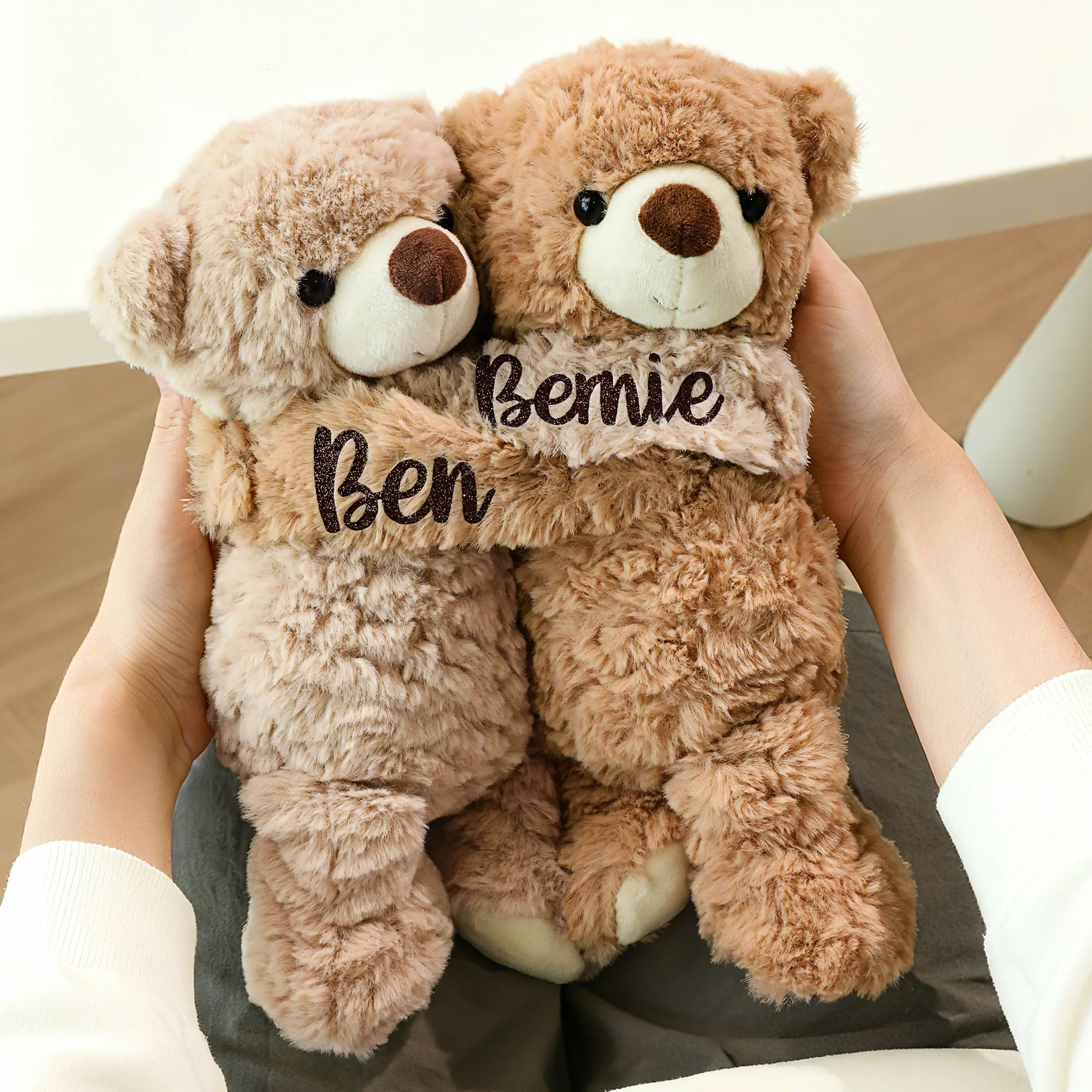 Custom Hugging Bear/Puppy Plushies with Name - Image 7