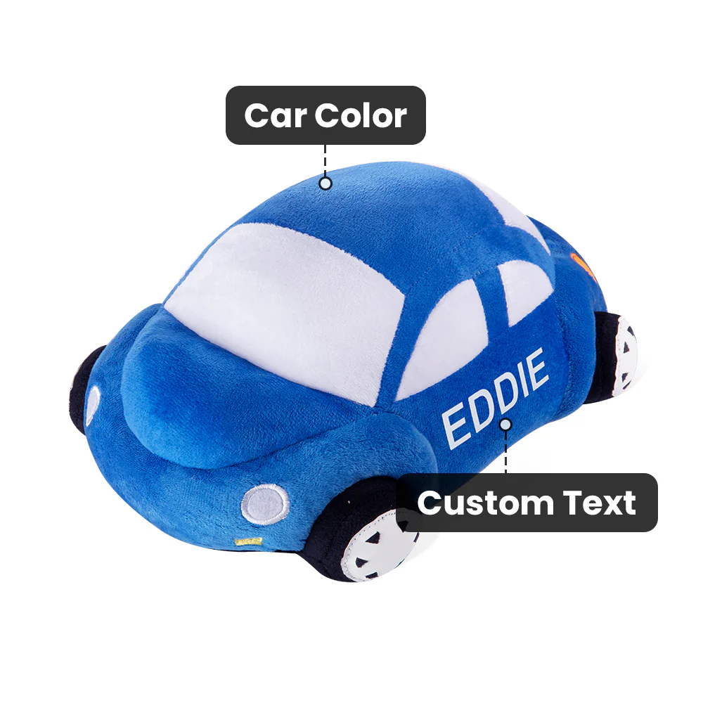 Personalized Car Plushies Pillow Soft and Cuddly Toy - Image 5