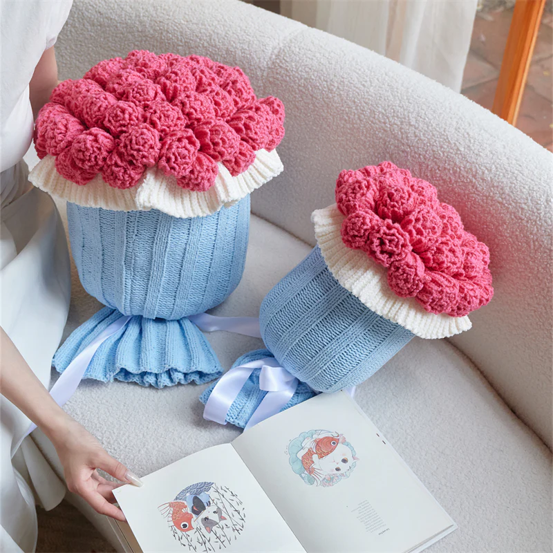 Rose Bouquet Throw Pillow - Image 7
