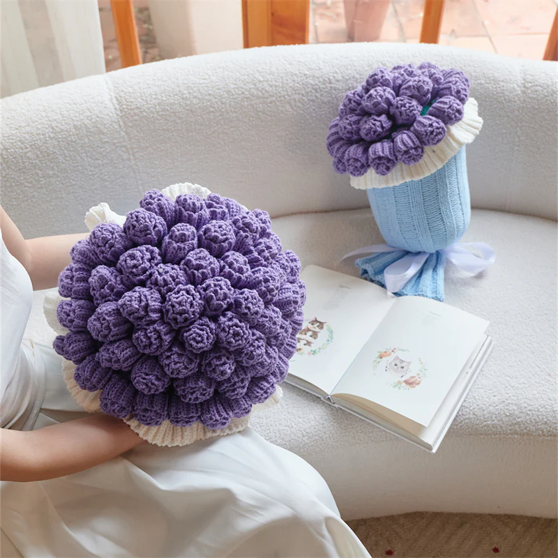 Rose Bouquet Throw Pillow - Image 8