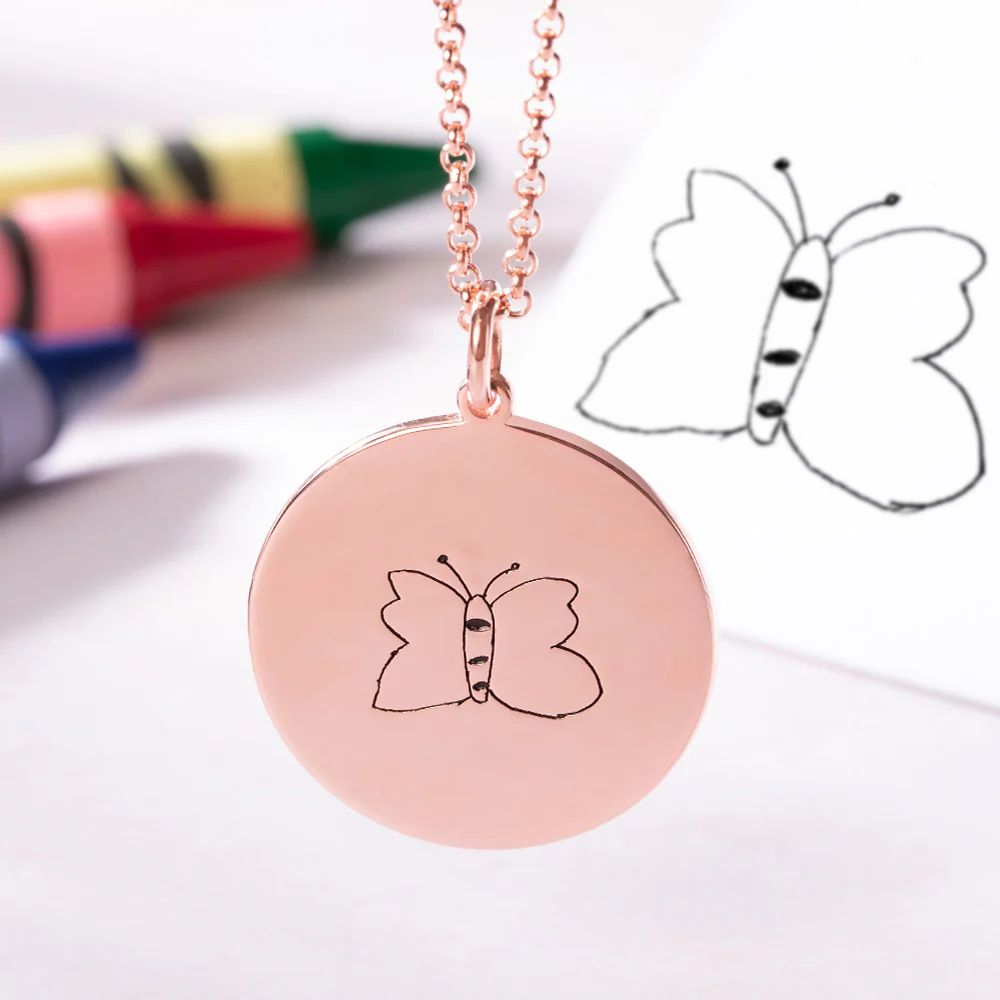 Turn Drawings into Disc Necklace - Image 4