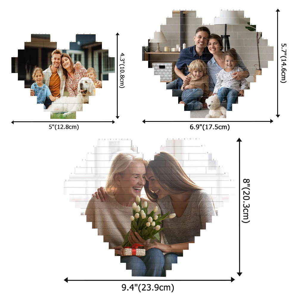 Turn Photos into Heart Shaped Brick Puzzles - Image 6
