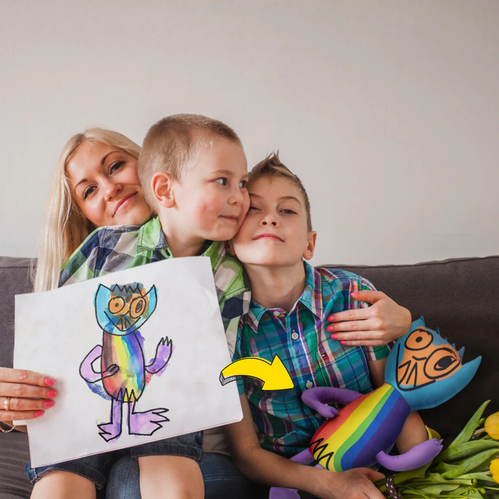 Kids Artwork Plush - Image 5